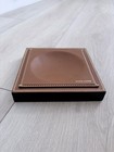 Ralph Lauren Brennan Leather-teak Catchall