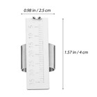 1pc  Silver Stainless Steel Dental Finger Ruler Endodontic Measuring Tool - New