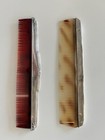 2 Vintage Sterling Silver Hair Combs  7 1 2  