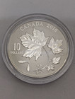 2016 Canada  10 Fine Silver Coin Canadian Maple Leaves