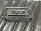 Tumi For Delta Amenity Travel Case Color Grey Black Hard Case Only Empty