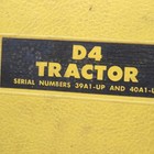 Cat Caterpillar D4 Tractor Dozer Crawler Service Manual Repair Shop Owner Guide