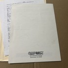 Original Super Street Fighter  2 Turbo Capcom Arcade Video Game Owners Manual