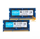 Crucial 2x 8gb 2rx8 Pc3-12800s Ddr3-1600mhz Sodimm Laptop Memory Ram 204pin 16gb
