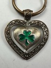 Ireland Dublin Shamrock Spinning Center   Charmed Metal Keychains Lot Of 2  read