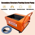220v 3ph Small Concrete Pump Secondary Structure Pouring Machine Loading Machine