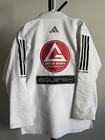 Adidas Gracie Barra Performance Bjj Gi A1 White Jiu Jitsu Kimono Jacket Pants