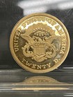 1849 Gold 0 999  1 Oz Silver  999 Fine Facsimile Of Rare Usa 1849   20 Gold Coin
