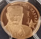 Read Notes   fidel Castro  5g Gold  - 2017 Pcgs Pr70 Mongolia 1000 Tug Proof