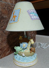 Vintage Noah s Ark   two By Two  Children s Lamp W Shade