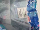 Lilly Pulitzer Capri Trunk Shorts Men s M Blue Floral Swim Beach Blue Pink
