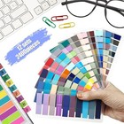 Sticky Tabs 300 Pc Or 2400 Pcs Book Tabs For Page Markers Transparent Annotation