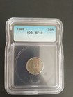 1868-p 3cn  Icg-ef40  Three Cent Nickel 3cn Icg-ef40 Better Date  Nice Coin 