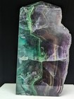 Fluorite Tower Rainbow Point Raw Side Crystal Large Big Tall Gemstone Mineral