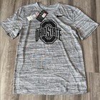 New Nike Ohio State Buckeyes Gray Sideline Velocity Performance T-shirt Medium