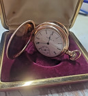 1902 Elgin Model 2 Grade 206 Pocket Watch 6s 7j Gf 25 Yr  Hunting Case Runs