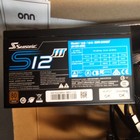 Seasonic S12iii-450 80 bronze Power Supply Fixed Cables Smart   Silent Fan Ctrl