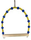 Bonka Bird Toys 1069 Crystal Swing Small Colorful Parrot Cage Toy