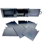 Graflex Graphmatic 1268 Graphic 45 4x5 Film Holder 6 Septums  tested  Complete
