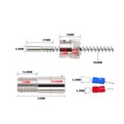 Thermocouple Thread M12 Screw Type K 1 2 3 4 5m Probe Sensor Temp Sensor 0-400  c