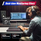 Pro 8 Channel Bluetooth Studio Audio Mixer Live Sound Mixing Console With Usb