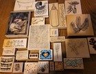 Vintage Wood Rubber Stamps  Lot Of 121   Great Variety