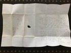 1849 Letter With California Gold Rush Content