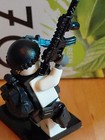 Lego Custom Tactical Military-style Minifigure Assembled With Genuine Lego   Part
