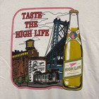Miller High Life Champagne Of Beers Beige T-shirt Size Extra Large