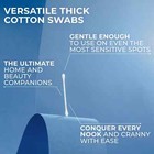 Cotton Swabs 500x2 Count  Soft 100  Cotton Tips  Eco-friendly  Multi-use  2 Pack