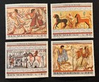 Travelstamps  1975 San Marino Stamps Scott  854-857 Etruscan Art Mint Mhn Og