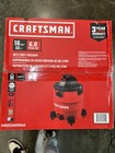 Craftsman 16-gallon 6-hp Corded Wet dry Shop Vacuum W  Tool Storage   ct6017934 