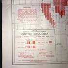 National Topographic Series Vintage 1974 Province Of British Columbia Map