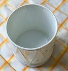 Rare Limoges  France Porcelain Snare Drum Small Cache Pot