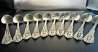 Rose Point By Wallace Sterling Silver 6  Teaspoon - Set Of 10  ten 