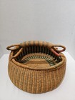 Bolga Basket  Traditional Handwoven Market Basket