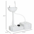 Portable Sink Hand Wash Station For Rv Outdoor Camping Camp Basin Stand Tank