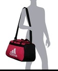 Nwt  Adidas Diablo Ii Small Duffel Gym Bag  Bold Pink White Black Msrp  30