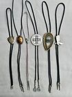 Lot Of 6 Neat B Stock Western Bolo Ties