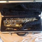 Selmer Saxophone Alto Gold Color Lacquered Case Intermediate Level