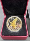 2014 Canada Proof  9999 Silver  20 Coin - Perched Bald Eagle Gold