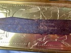 Rare Civil War Era Large Knife With Wood Handle