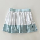 Athleta Girl Pleat Perfect Pleated Tennis Skirt Skort Blue White 8-10 M Medium