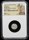 Hungary King Stephen Iii  1162-1172  Silver Denar Medieval Coin  Rare   Ngc Au
