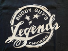 Vintage Buddy Guy s Legends T Shirt Xl   754 S Wabash  Vg  No Holes  No Stains