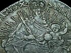 Detailed 1783 B Madona And Christ Hungarian Silver 1 2 Thaler
