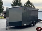 New 8 5 x16  United X-ht V-nose Auto   Atv   Utv   Moto Hauler Enclosed Trailer