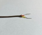 1 Pair 20 Awg Solid Type K Thermocouple Glass glass 1300f Parallel Construction