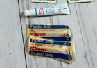Vintage antique First Aid  Health And Medical Supplies Lot Bandages Towelettes
