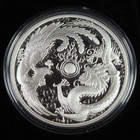 2018 Australia - 1 Oz Silver Proof Dragon   Phoenix  1 Coin W Box   Coa  51798l